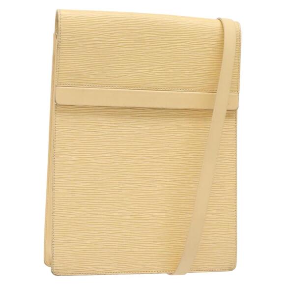 LOUIS VUITTON Epi Ramatuelle Shoulder Bag Cream Vanilla M5247a M5247a - Picture 1 of 12